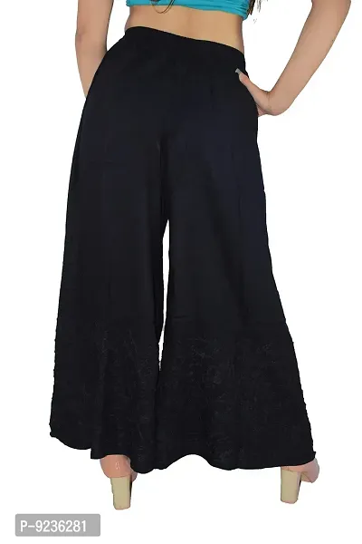 Black Sharara Suit: Simple Kurti with sharara/gharara pants